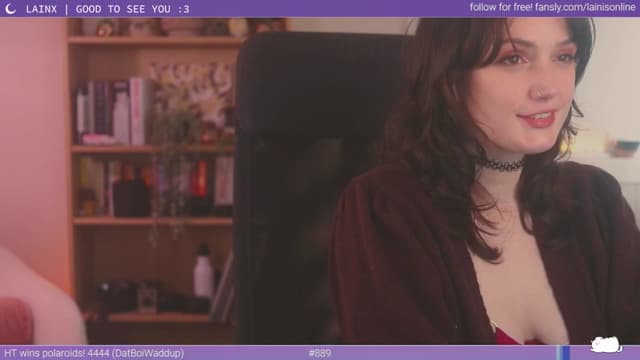 Gallery image thumbnail from Lainx's myfreecams stream on, 03/24/2024, 06:17 image 5 of 20