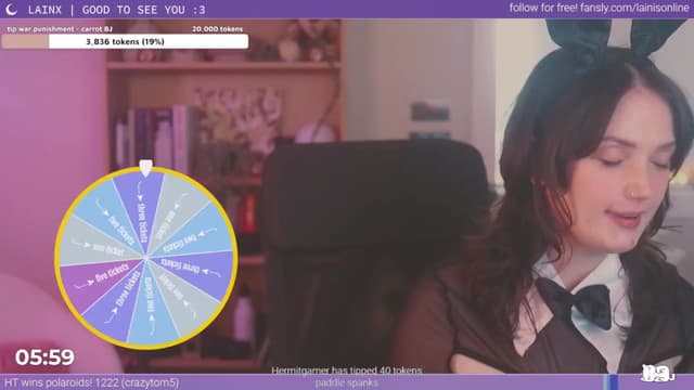 Gallery image thumbnail from Lainx's myfreecams stream on, 03/31/2024, 06:06 image 2 of 20