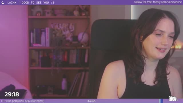 Gallery image thumbnail from Lainx's myfreecams stream on, 04/08/2024, 06:23 image 4 of 20
