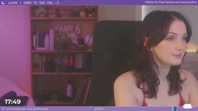 Gallery image thumbnail from Lainx's myfreecams stream on, 04/08/2024, 06:23 image 6 of 20