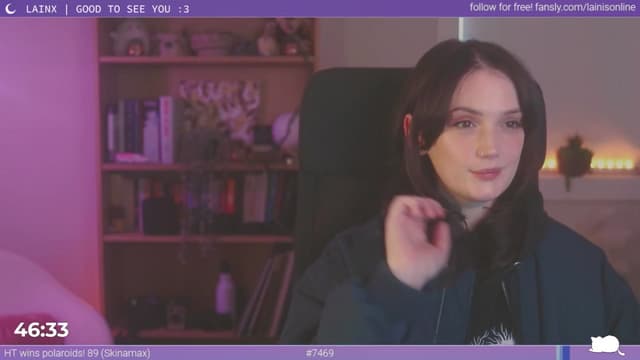 Gallery image thumbnail from Lainx's myfreecams stream on, 04/08/2024, 06:23 image 1 of 20