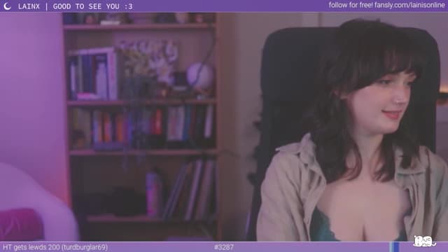 Gallery image thumbnail from Lainx's myfreecams stream on, 04/29/2024, 09:25 image 11 of 20