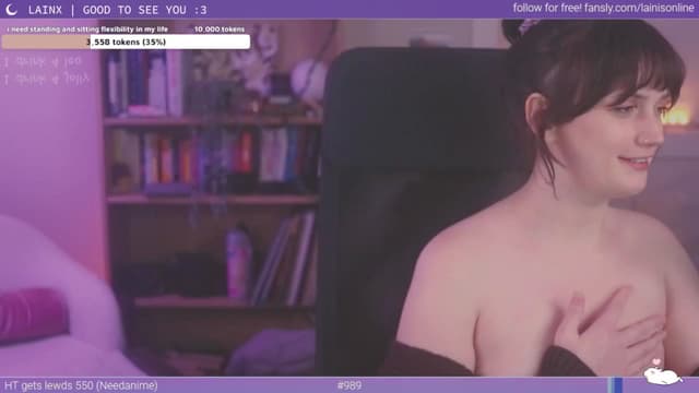 Gallery image thumbnail from Lainx's myfreecams stream on, 05/04/2024, 10:39 image 14 of 20