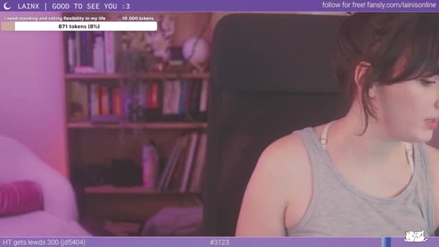 Gallery image thumbnail from Lainx's myfreecams stream on, 05/04/2024, 10:39 image 5 of 20
