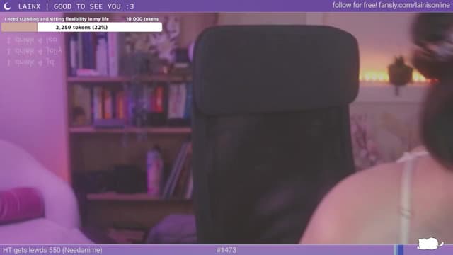 Gallery image thumbnail from Lainx's myfreecams stream on, 05/04/2024, 10:39 image 9 of 20