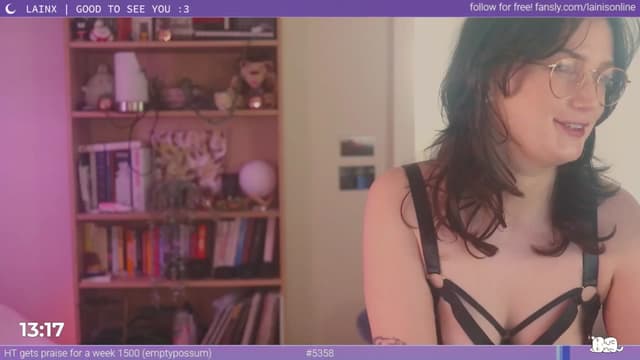 Gallery image thumbnail from Lainx's myfreecams stream on, 07/22/2024, 06:26 image 13 of 20