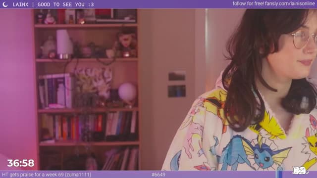 Gallery image thumbnail from Lainx's myfreecams stream on, 07/22/2024, 06:26 image 7 of 20