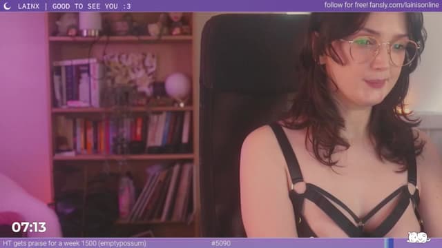 Gallery image thumbnail from Lainx's myfreecams stream on, 07/22/2024, 06:26 image 14 of 20
