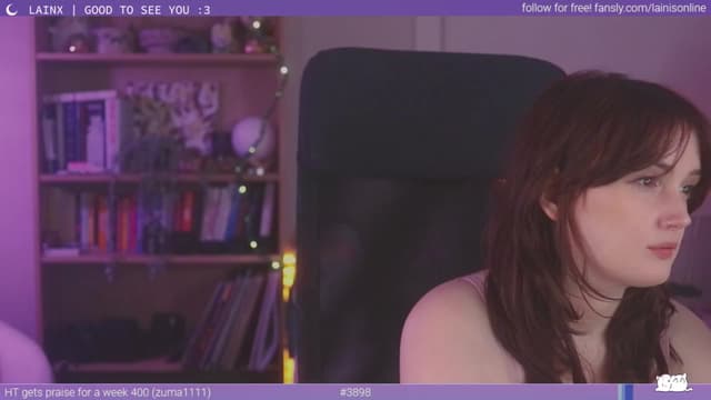 Gallery image thumbnail from Lainx's myfreecams stream on, 09/09/2024, 11:08 image 13 of 20