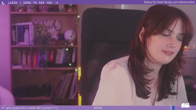 Gallery image thumbnail from Lainx's myfreecams stream on, 09/09/2024, 11:08 image 6 of 20