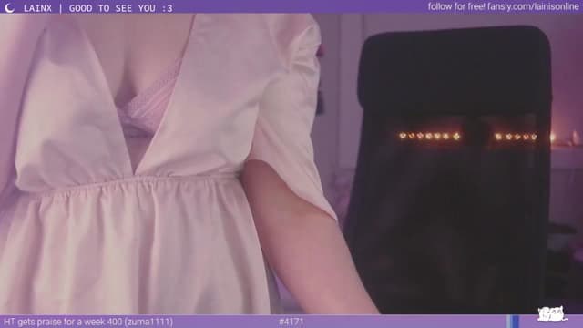 Gallery image thumbnail from Lainx's myfreecams stream on, 09/09/2024, 11:08 image 12 of 20