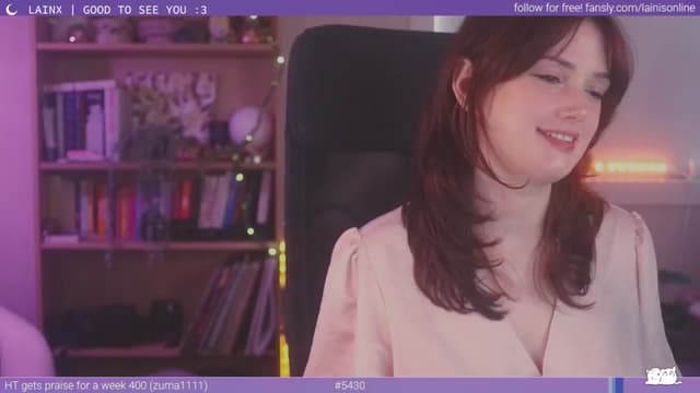 Gallery image thumbnail from Lainx's myfreecams stream on, 09/09/2024, 11:08 image 3 of 20