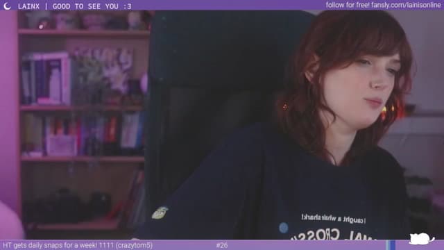 Gallery image thumbnail from Lainx's myfreecams stream on, 11/01/2024, 10:42 image 20 of 20