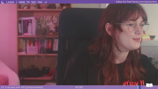 Gallery image thumbnail from Lainx's myfreecams stream on, 11/10/2024, 11:26 image 4 of 20