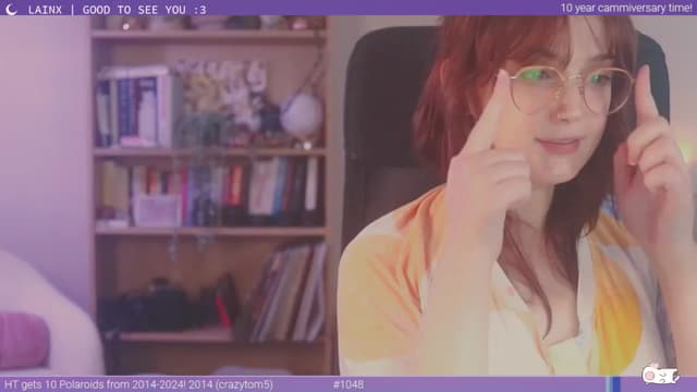 Gallery image thumbnail from Lainx's myfreecams stream on, 12/01/2024, 10:16 image 4 of 20