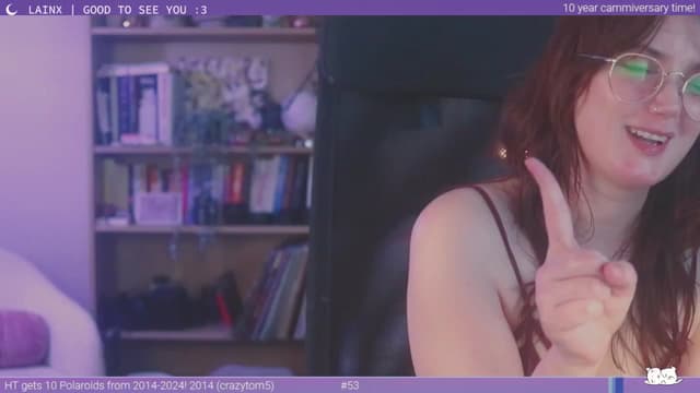 Gallery image thumbnail from Lainx's myfreecams stream on, 12/01/2024, 10:16 image 16 of 20