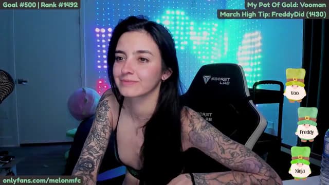 Gallery image thumbnail from Melon's myfreecams stream on, 03/21/2025, 02:29 image 14 of 20