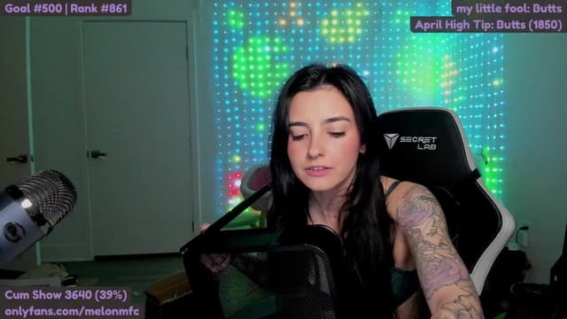 Gallery image thumbnail from Melon's myfreecams stream on, 04/18/2025, 02:24 image 5 of 20