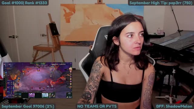 Gallery image thumbnail from Melon's myfreecams stream on, 09/04/2025, 01:42 image 4 of 20