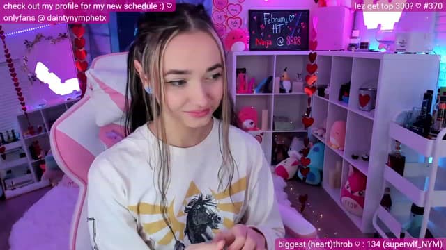 Gallery image thumbnail from Nym_x's myfreecams stream on, 02/18/2023, 04:53 image 3 of 20