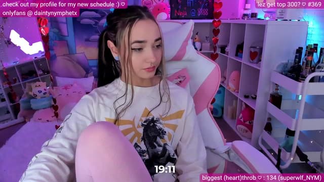 Gallery image thumbnail from Nym_x's myfreecams stream on, 02/18/2023, 04:53 image 7 of 20