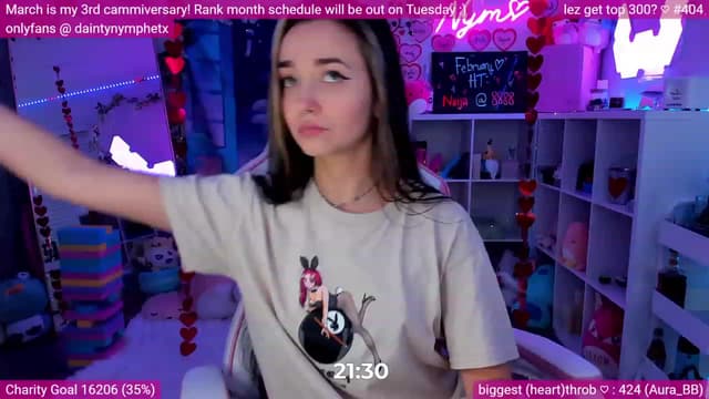 Gallery image thumbnail from Nym_x's myfreecams stream on, 02/27/2023, 03:35 image 15 of 20