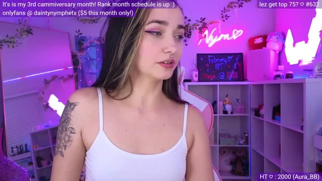 Gallery image thumbnail from Nym_x's myfreecams stream on, 03/02/2023, 04:03 image 16 of 20