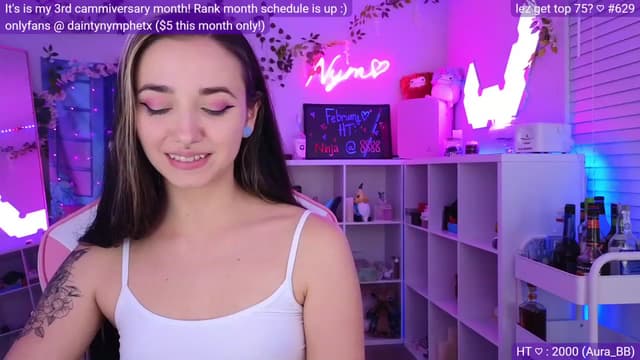 Gallery image thumbnail from Nym_x's myfreecams stream on, 03/02/2023, 04:03 image 15 of 20