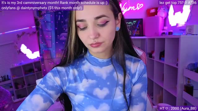 Gallery image thumbnail from Nym_x's myfreecams stream on, 03/02/2023, 04:03 image 2 of 20