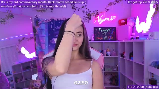 Gallery image thumbnail from Nym_x's myfreecams stream on, 03/02/2023, 05:35 image 8 of 20