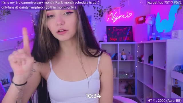 Gallery image thumbnail from Nym_x's myfreecams stream on, 03/02/2023, 05:35 image 16 of 20