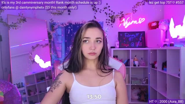 Gallery image thumbnail from Nym_x's myfreecams stream on, 03/02/2023, 05:35 image 4 of 20