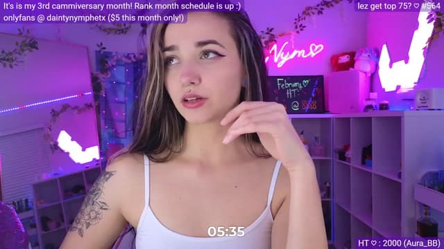 Gallery image thumbnail from Nym_x's myfreecams stream on, 03/02/2023, 05:35 image 7 of 20