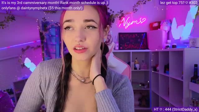 Gallery image thumbnail from Nym_x's myfreecams stream on, 03/04/2023, 05:27 image 17 of 20