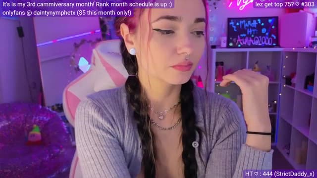 Gallery image thumbnail from Nym_x's myfreecams stream on, 03/04/2023, 05:27 image 20 of 20
