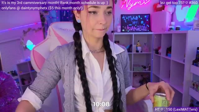 Gallery image thumbnail from Nym_x's myfreecams stream on, 03/04/2023, 05:27 image 9 of 20