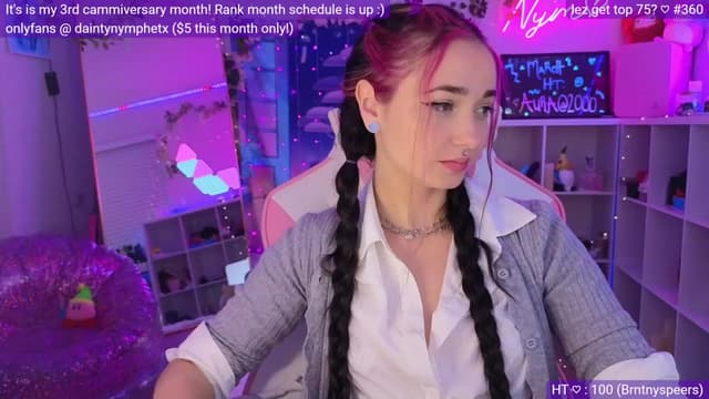 Gallery image thumbnail from Nym_x's myfreecams stream on, 03/04/2023, 05:27 image 6 of 20