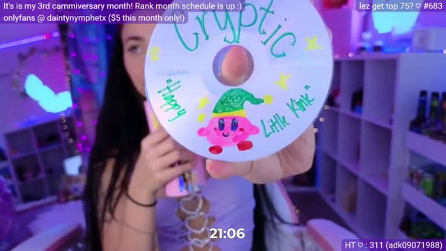 Gallery image thumbnail from Nym_x's myfreecams stream on, 03/08/2023, 05:06 image 8 of 20