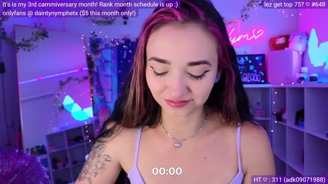 Gallery image thumbnail from Nym_x's myfreecams stream on, 03/08/2023, 05:06 image 19 of 20
