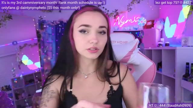 Gallery image thumbnail from Nym_x's myfreecams stream on, 03/11/2023, 04:30 image 9 of 20