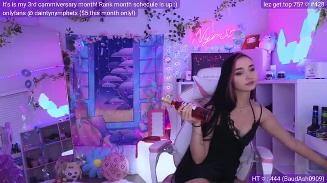 Gallery image thumbnail from Nym_x's myfreecams stream on, 03/11/2023, 04:30 image 8 of 20