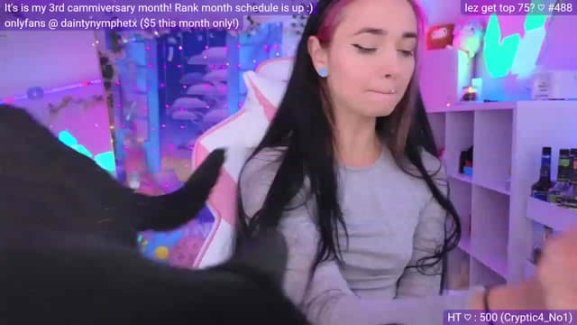Gallery image thumbnail from Nym_x's myfreecams stream on, 03/12/2023, 03:58 image 12 of 20