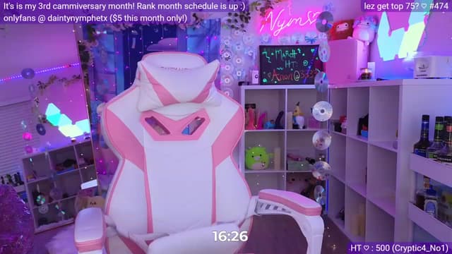 Gallery image thumbnail from Nym_x's myfreecams stream on, 03/12/2023, 03:58 image 18 of 20