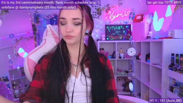Gallery image thumbnail from Nym_x's myfreecams stream on, 03/13/2023, 02:15 image 5 of 20