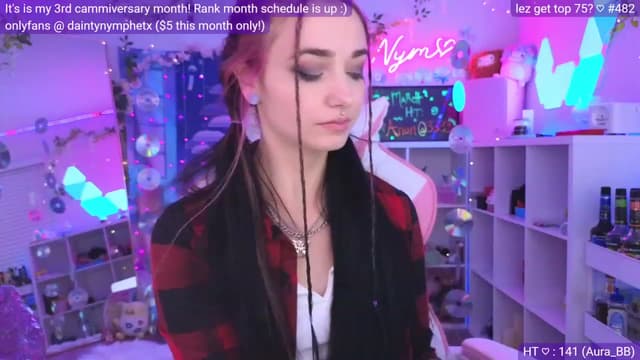 Gallery image thumbnail from Nym_x's myfreecams stream on, 03/13/2023, 02:15 image 17 of 20