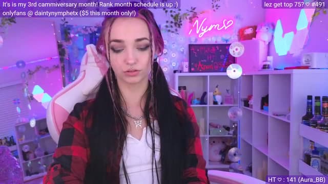 Gallery image thumbnail from Nym_x's myfreecams stream on, 03/13/2023, 02:15 image 6 of 20