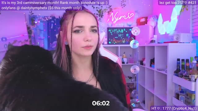 Gallery image thumbnail from Nym_x's myfreecams stream on, 03/13/2023, 04:34 image 17 of 20
