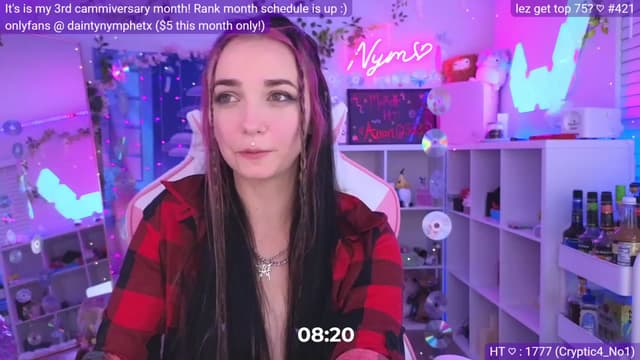 Gallery image thumbnail from Nym_x's myfreecams stream on, 03/13/2023, 04:34 image 15 of 20