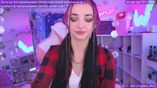 Gallery image thumbnail from Nym_x's myfreecams stream on, 03/13/2023, 04:34 image 2 of 20