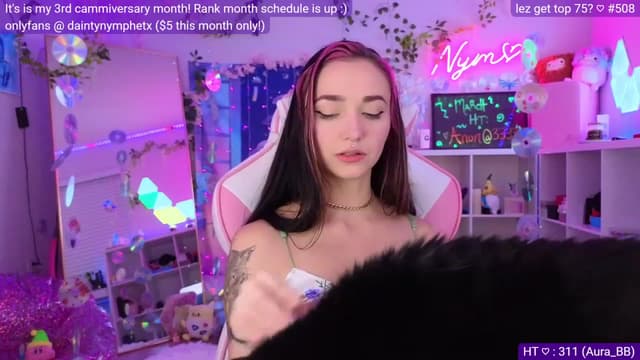 Gallery image thumbnail from Nym_x's myfreecams stream on, 03/16/2023, 03:15 image 16 of 20